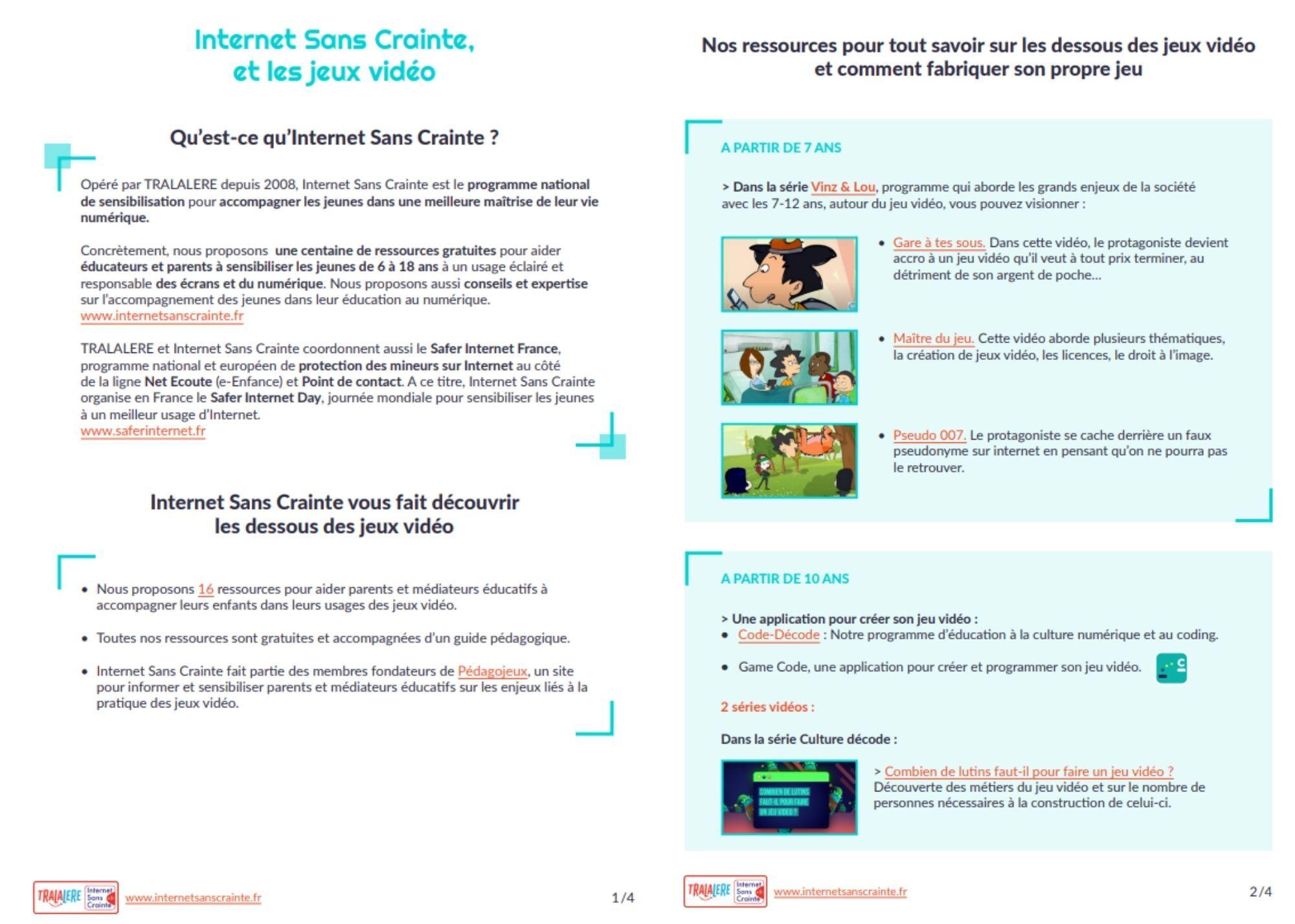 Fiche : ISC et les jeux vidéo