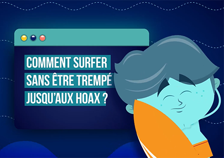 Comment surfer sans être trempé jusqu'au hoax ?