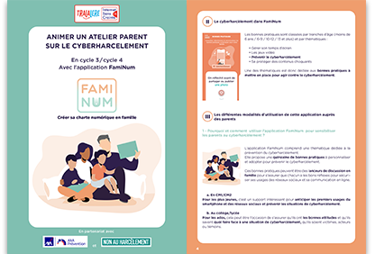 Guide - Animer un atelier parent sur le cyberharcèlement